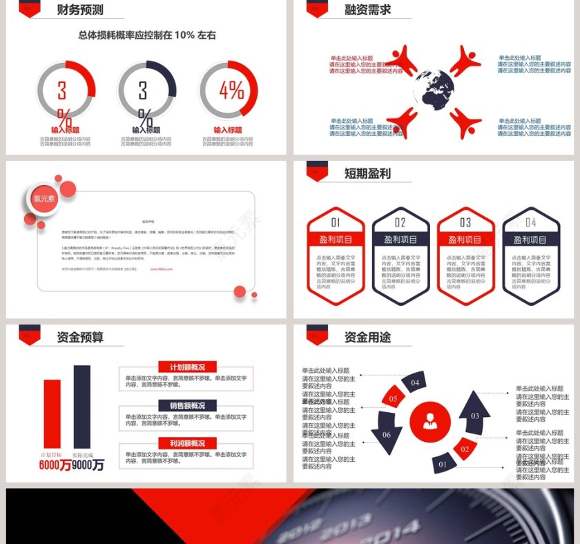 简约大气2019商业计划书PPT第5张