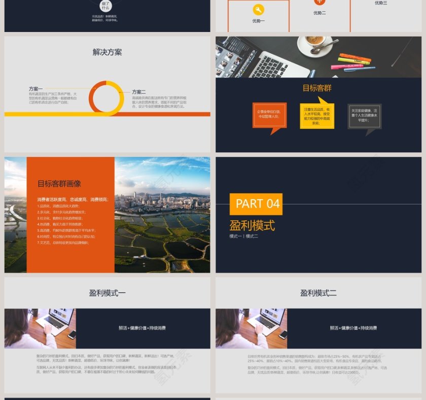 2019全国招商大会PPT模板第4张
