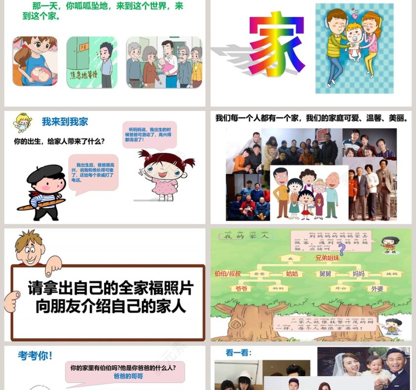 第三单元  我爱我家教学ppt课件第2张