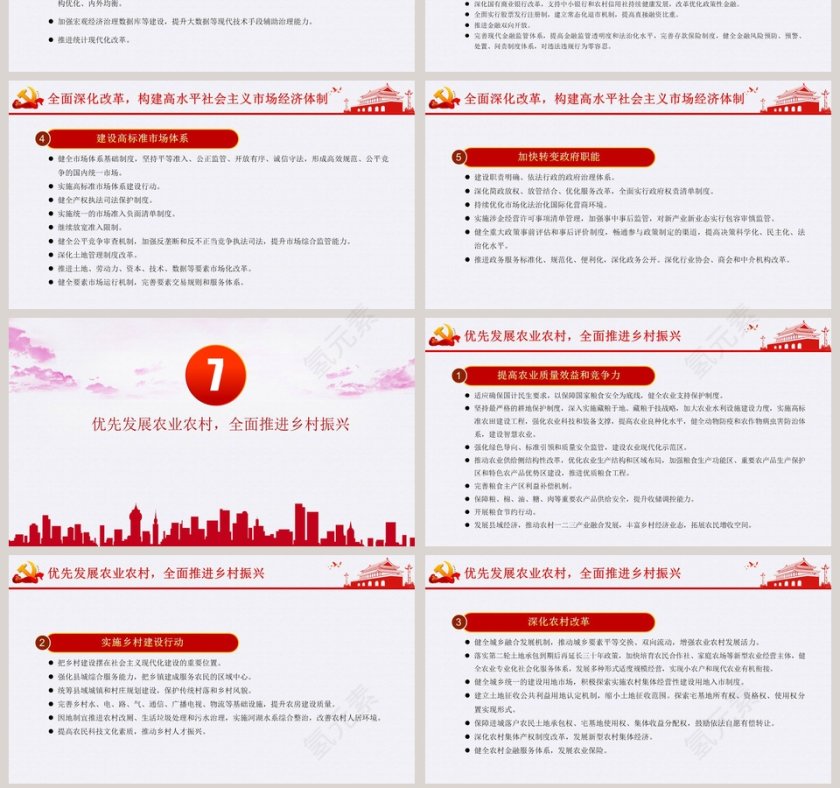 国民经济和社会发展第十四个五年规划和2035年远景目标建议解读PPT模板第7张