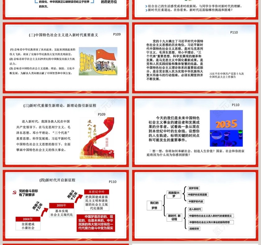 我 们 的 梦 想-人教部编版道德与法治九年级上册课件教学ppt课件第4张