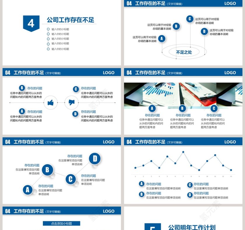 财务部年终总结汇报PPT第5张