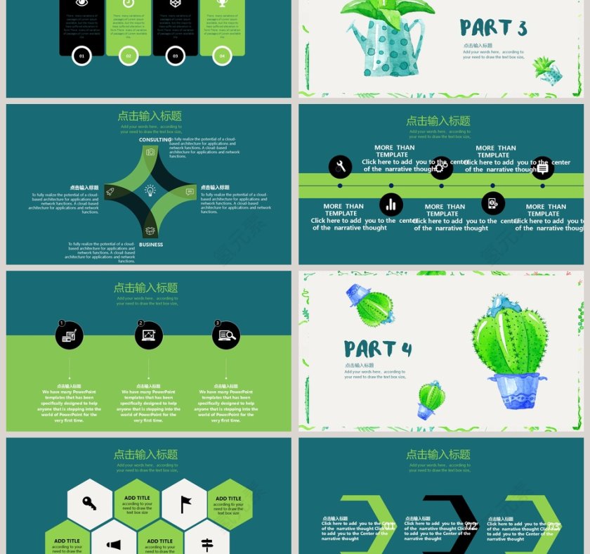 通用商务工作汇报模板PPT第3张