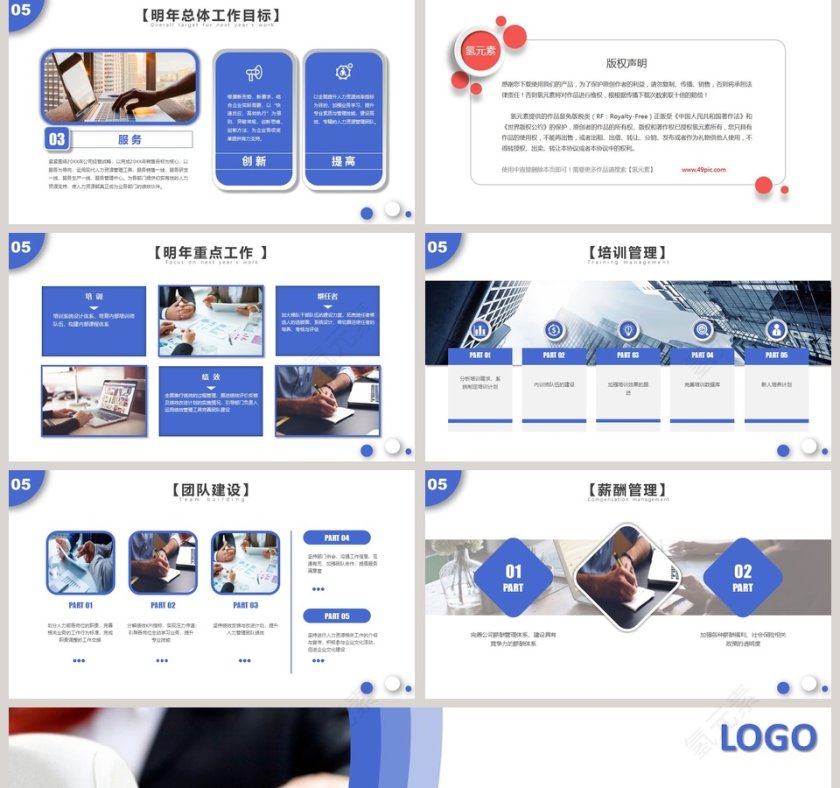 人力资源工作总结ppt第5张