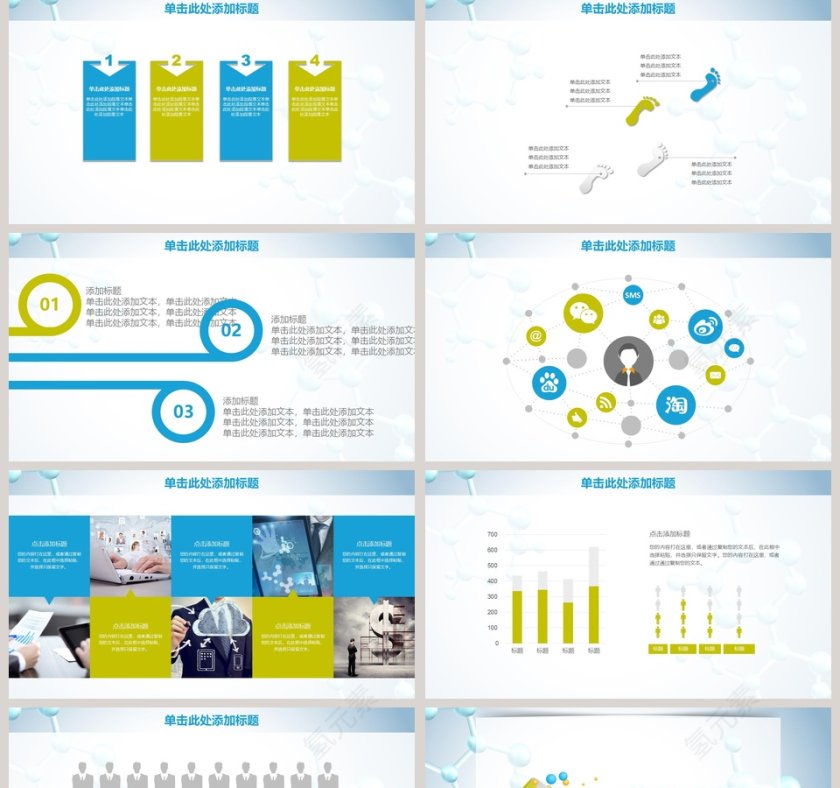 医药公司药品医院医生医疗分析汇报总结PPT动态模板第5张