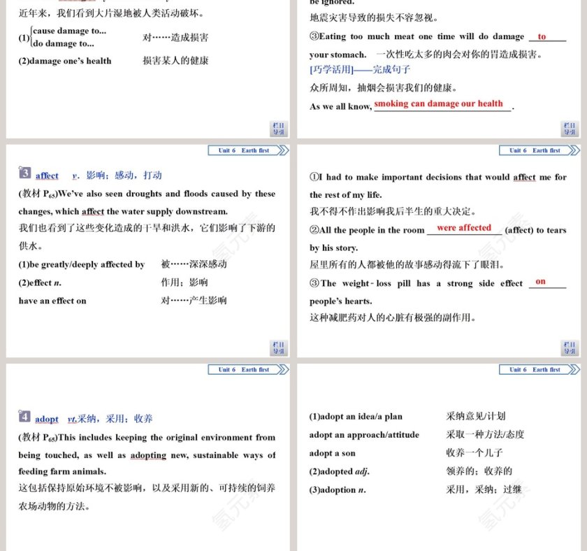Section   Integrating skills  Developing ideas教学ppt课件第5张