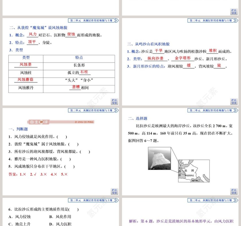 第二节走进敦煌风成地貌的世界教学ppt课件第2张