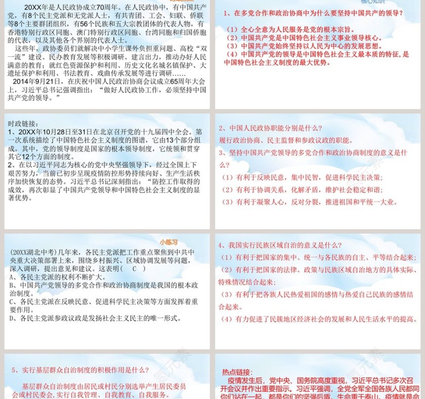 第五课  人民当家作主-基本政治制度教学ppt课件第2张