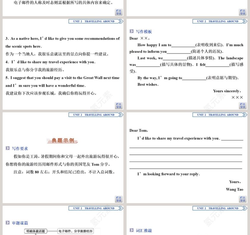 Section   Writing教学ppt课件第2张