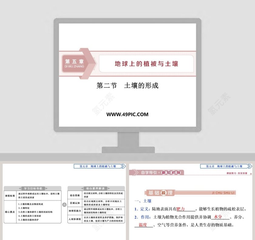 第二节土壤的形成教学ppt课件第1张