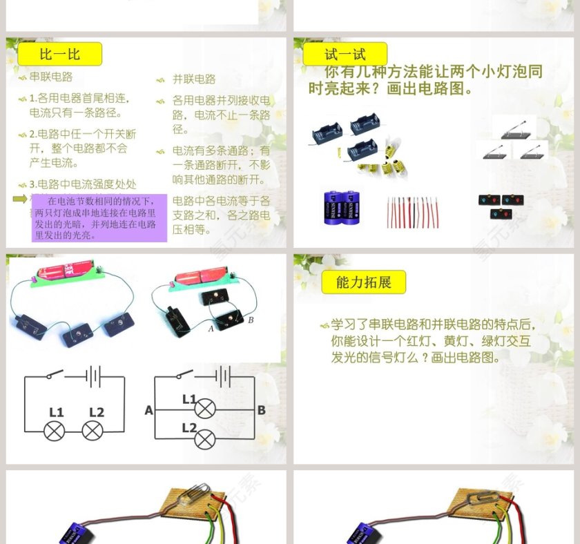 让更多的灯泡亮起来教学ppt课件第4张