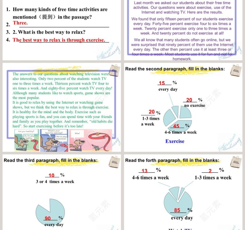 Unit 2-How often do you exercise教学ppt课件第3张
