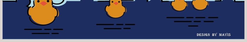 MBE风格可爱小黄鸭PPT模板第3张