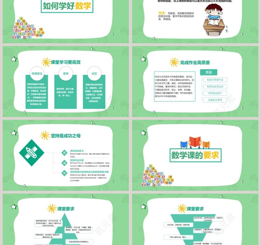 初中数学开学第一课PPT第3张