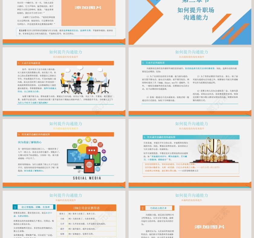 企业实用沟通技能PPT模板第6张