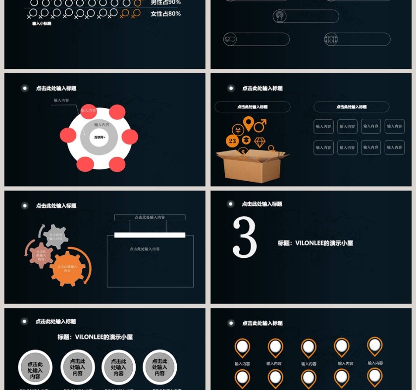 商务科技PPT第3张