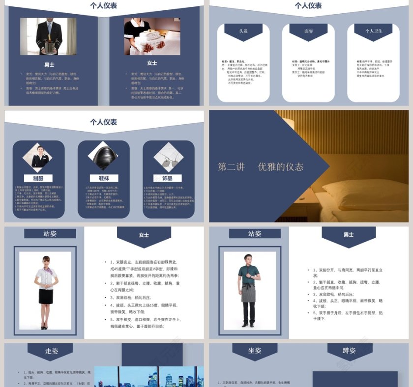 酒店礼仪培训商务礼仪PPT第2张