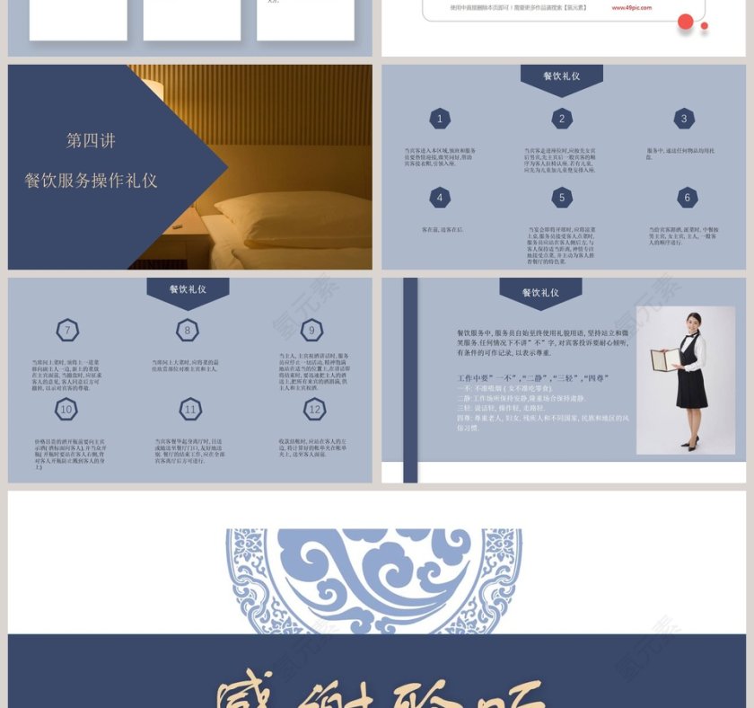 酒店礼仪培训商务礼仪PPT第4张