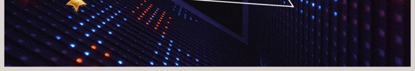 黑色高端大气新年晚会邀请函PPT第3张