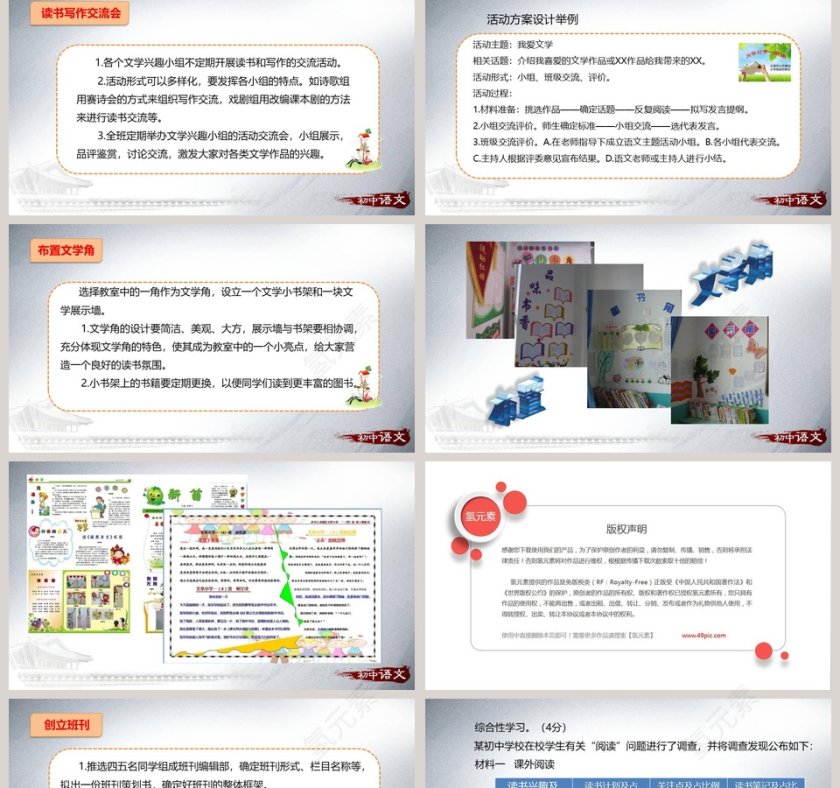 初中语文文学部落语文课件PPT第2张