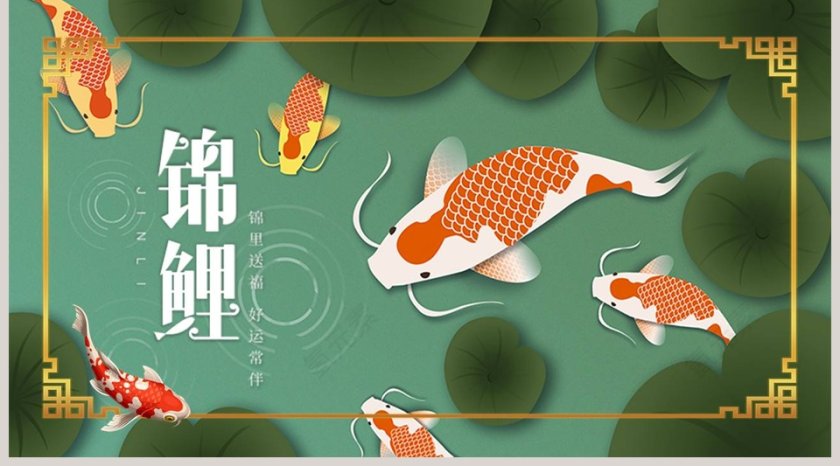 寻找锦鲤PPT第5张