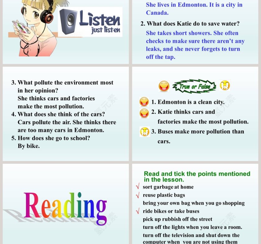 Protect Our Environment - 政务党建PPT模板第3张