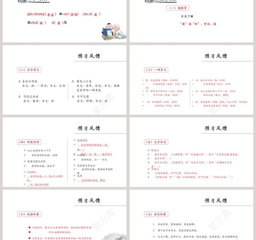 初中语文课件PPT《小石潭记   》   第3张