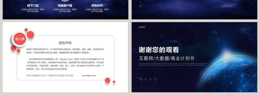 区块链商业计划书ppt第4张