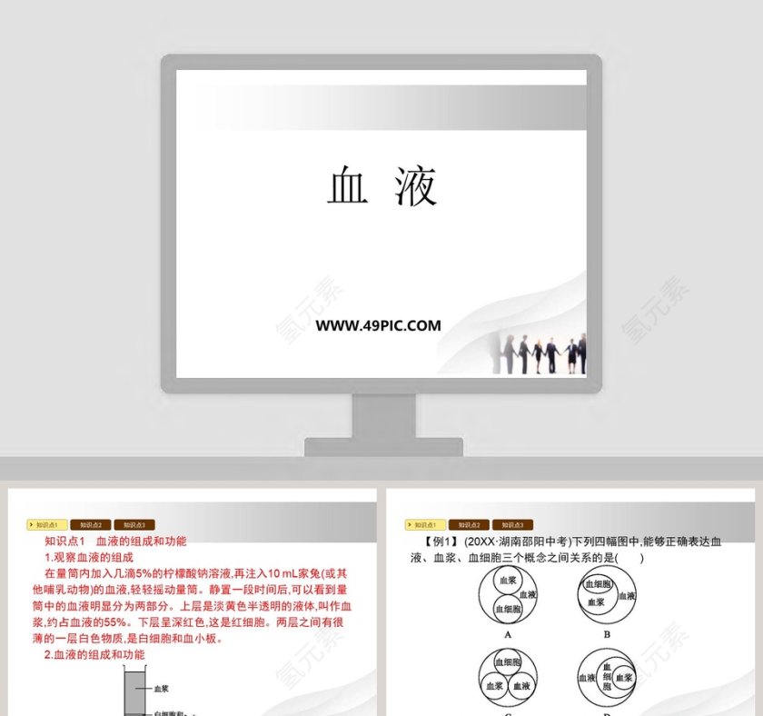 血 液教学ppt课件第1张