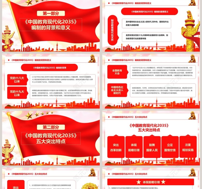 中国教育现代化2035  PPT第2张