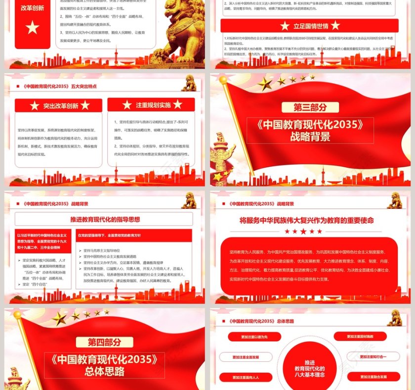 中国教育现代化2035  PPT第3张