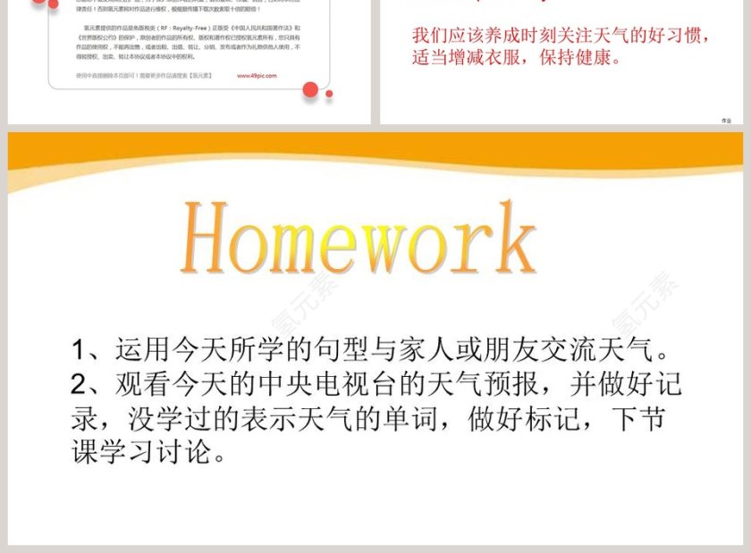 Unit 5  Weather-Its sunny教学ppt课件第3张