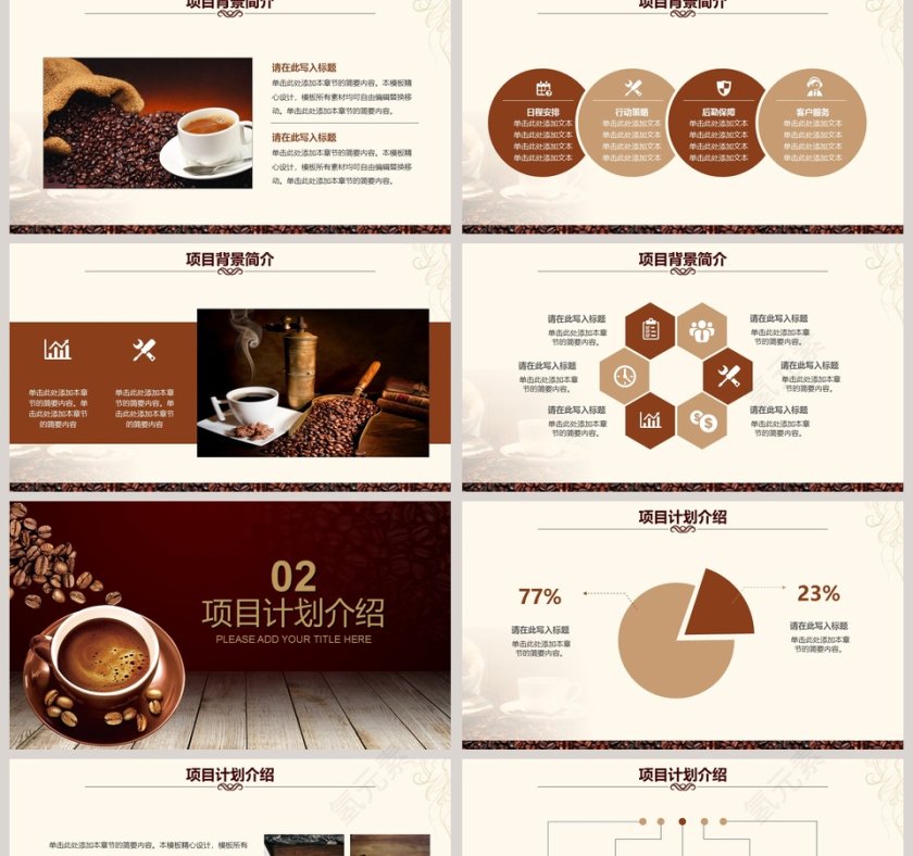 201X 咖啡产品介绍PPT第2张