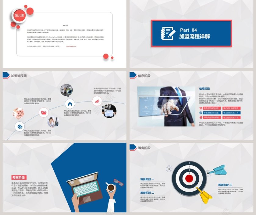 加盟连锁招商计划书招商加盟PPT第5张