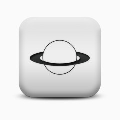 磨砂白广场图标自然奇迹行星自然奇观