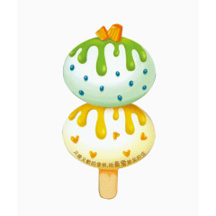卡通手绘雪糕棒棒糖 