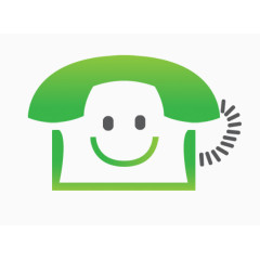 卡通手绘电话图标png