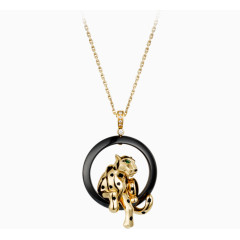 卡地亚金色项链