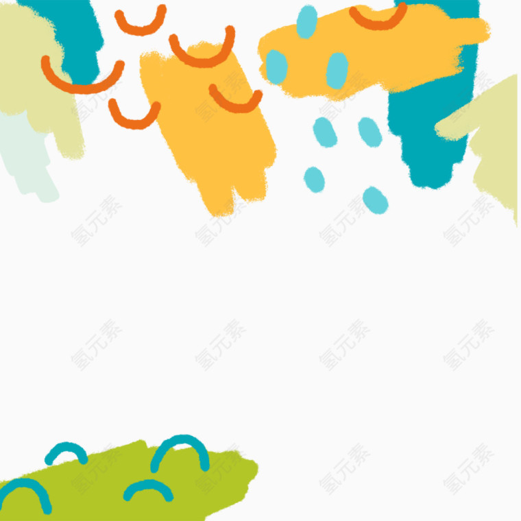 小清新水彩画