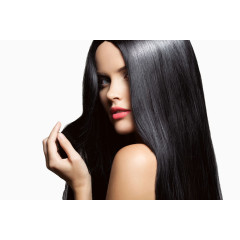 美丽的秀发模特