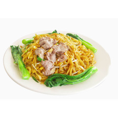 肉丝炒方便面