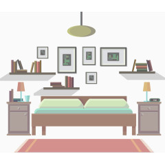 地毯 卧室 照片墙 照片