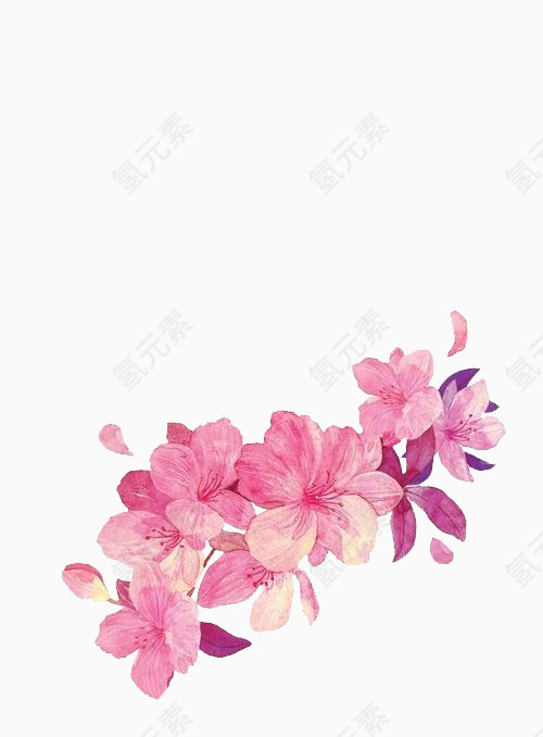 手绘陌上花开