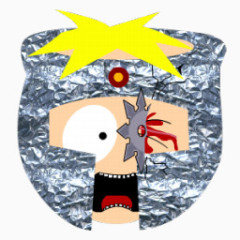 黄油教授混乱头图标