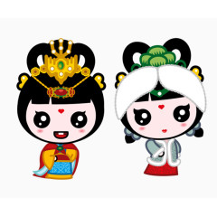  Q版红楼梦人物金陵十二钗 