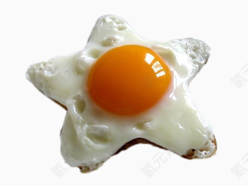 五角星荷包蛋