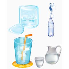 水杯水瓶水浒