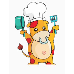 会做饭的牛厨师