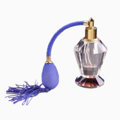 紫色流苏香水瓶