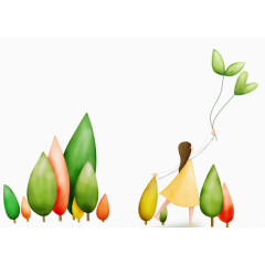 儿童节卡通手绘